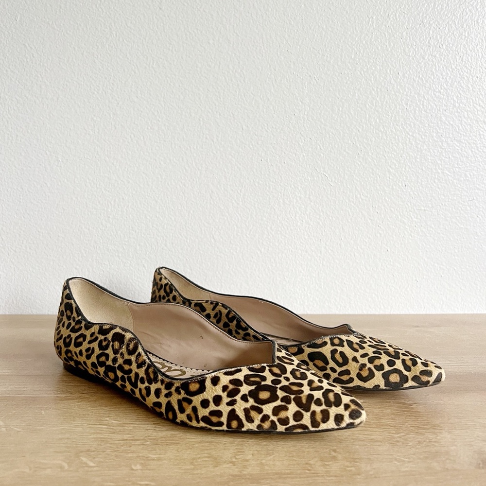 Sam Edelman Leopard Flats